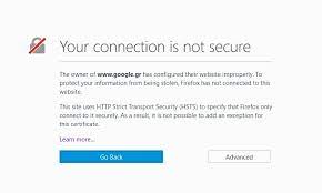 The process is valuable and commonly used in. Your Connection Is Not Secure When Trying To Access Google Or Yahoo Firefox Hilfeforum Mozilla Hilfe