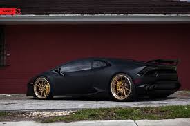 Black And Gold Rims For Trucks Matte Black Lamborghini Huracan On Contrasting Gold Rims Lamborghini Lamborghini Huracan Matte Black