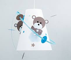 Luminaires online, une grande sélection d'appliques chambre et autres luminaires à acheter au meilleur prix ! Lustre Chambre Bebe Ourson Taupe Et Bleu Fabrique Casse Noisette