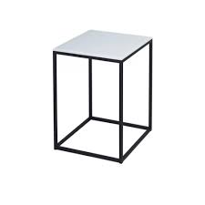 Get the best deal for square contemporary side tables from the largest online selection at ebay.com. Buy White Glass And Black Metal Contemporary Square Side Table