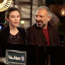 Auditorium parco della musica (rome). Stefano Bollani Con Sua Figlia Frida In Tv Sara Ospite A Via Dei Matti Numero 0