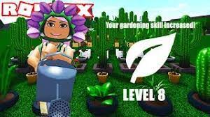 Reaching Level 8 In Gardening On Bloxburg Version 0 7 6 Roblox Youtube