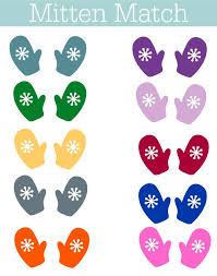 Mitten Match No Time For Flash Cards Winter Activities Preschool Lesson Plans For Toddlers Preschool Lesson Plans