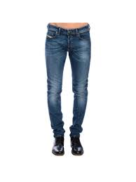 Best Price On The Market At Italist Diesel Diesel Jeans Diesel Sleenker Skinny Stretch Jeans In Denim With 5 Pockets