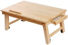 Solid Wood Foldable Notebook Laptop Table Adjustable Height Angle Folding Food Bed Lap Top Tray Table Desk Fbt02 N Amaz Laptop Table Tray Table Table Desk