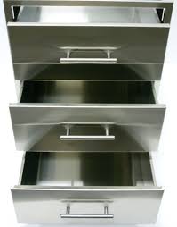 Shop for metal cabinets with drawers online at target. Stainless Steel 3 Drawer Outdoor Insert Stainless Steel Kitchen Cabinets Steel Kitchen Cabinets Stainless Steel Kitchen