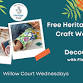 Willow Court Wednesday - Decoupage event image