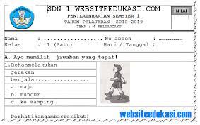Soal ph uh pjok kelas 2 semester 1 k13 revisi 2018 2019. Soal Ph Uh Pjok Kelas 1 Tema 4 K13 Tahun 2018 2019 Buku Paket Soal
