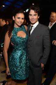 Look Back At Ian And Nina S Best Moments He Vampire Diaries Celebrity Couples Ian And Nina
