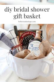 Lastly, always work with a budget. Bridal Shower Gift Idea Pancake Breakfast Gift Basket Bellewood Cottage