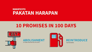 Manifesto pakatan harapan adalah manifesto dap? Infographic Ph S 10 Promises In 100 Days