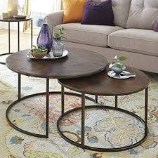 Swiney 2 Piece Coffee Table Set Reviews Birch Lane Nesting Coffee Tables Coffee Table Design Coffee Table Setting