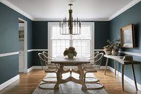 How to install a sophisticated chair rail. How To Make The Most Of Your Chair Rail Green Dining Room Dark Green Walls Living Room Green