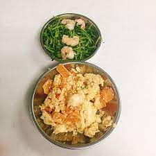 午餐时间到了 你们今天吃了什么呢 习惯是从小步小步培养的 午餐 减脂肪 自己准备午餐 food nutrition vegetables