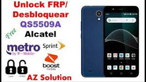 Con octopus y nada sale error alguien con alguna solución para unlock. Unlock Frp Alcatel Axia Qs5509a New Methode Youtube