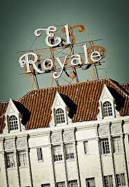 El Royale Apartments Signage Typography Vintage Signs