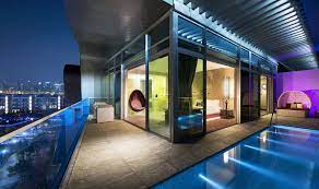 W Singapore Sentosa Cove Plunge Pool Balcony Pool Flickr Singapore Sentosa Luxury Hotel Design Hotels Design