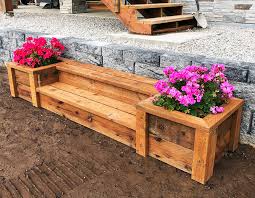 Learn the process and materials we used to complete this project. Outdoor Planter Steps Or Benches Ana White