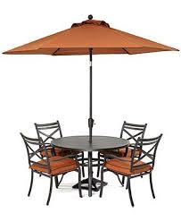 Soho Outdoor Patio Furniture 5 Piece Dining Set 47 Round Table 4 Dining Chairs Outdoor Dining Furniture Patio Dining Furniture Patio Table Set Patio