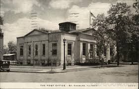The Post Office Post Office St Charles Postcard