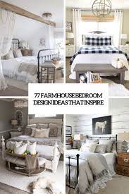 There's a feeling of everything in a room having a purpose while still adding to the. 77 Farmhouse Bedroom Design Ideas That Inspire Digsdigs