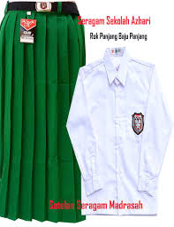 Pilihan model gamis nya pun sangat beragam yang tentunya mampu menunjang penampilan kaum wanita. Setelan Seragam Hijau Putih Sekolah Mi Rok Baju Putih Panjang Sd Lazada Indonesia