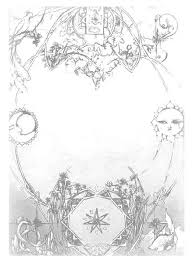 Moon Elements Book Of Shadows Coloring Books Wiccan Crafts