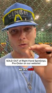 SOLD OUT of S-M Right Hand SpinGrips., Pre-Order