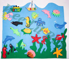Felt Aquarium Under The Sea Fish Tank Montessori Toy Felt Toy Kids Aquarium Kids Fish Tank Felt Toys Kids Aquarium Baby Diy Projects
