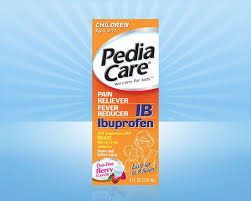 Pediacare Childrens Ibuprofen Fever Reducer Pain Reliever