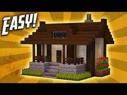 Minecraft How To Build A Small Survival House Tutorial 5 Minecraft Servers View Furnitur Minecraft Small House Minecraft Cottage Minecraft House Designs