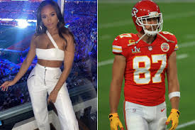 Kansas city chiefs star player travis kelce and his new girlfriend, model and personality kayla nicole, have been the talk of the internet since going public with their. Travis Kelce S Girlfriend Kayla Nicole Calls Out Tom Brady Super Bowl Hypocrisy Broadcast On Blast