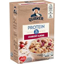 Maybe you would like to learn more about one of these? Quaker Select Starts Protein Cranberry Almond Instant Oatmeal Shop Oatmeal Hot Cereal At H E B