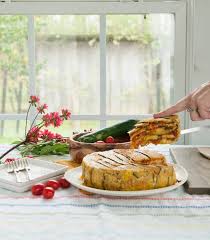 Place a portion of potatoes and a timbale on each plate along with three pieces of the lamb. Low Carb Zucchini Timbale Two Lucky Spoons