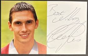 CHRIS CASPER IN Manchester United Shirt HAND SIGNED A4 Autograph Photo  Mount COA £15.96