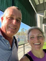 Ivan Lendl and Vince Van Patten at AARP Cup Championships in Daytona Beach