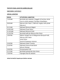 Disifatkan sebagai pengalaman sekali seumur hidup, ia sedikit sebanyak meningkatkan keyakinan diri pelajar. Tentatif Pakej Lawatan Sambil Belajar