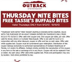 Https Www Facebook Com Outbackcoupons Ref Hloutback Coupon Thursday Nite Bites Print Coupon And Receive Free Tassie Outback Steakhouse Print Coupons Outback