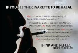 It is very haram even before you worry about the lung cancer, stomach cancer, face and skin cancer and death of fetus inside the mother's womb and cancer for those who have to breath the second hand poisoned air from cigarette smoke. Pin On Muslim Moments