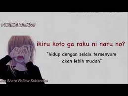 Terjemahan Lagu Sedih Jepang Kokoronashi Tanpa Hati Lirik Dan Translate Bahasa Indonesia Youtube Lagu Good Night Quotes Jepang