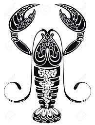 Astrology's cancer has been symbolized by a snapping turtle, a water beetle, a large crayfish, and a lobster. Cancer Zodiac Sign Royalty Free Cliparts Vectors And Stock Illustration Image 30311410