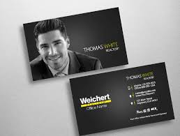 A real estate business card is an important branding tool to include in your marketing arsenal. Top 10 Weichert Realtors Business Card Designs