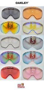 Details About Oakley Brand Crowbar Snow Goggle Replacement Lens Choose Color Mirror Prizm