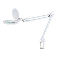Magnifier Lamp 8066 Led Magnifying Lamp With Light And Glass Lens