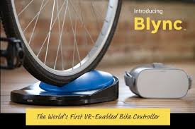 自分の自転車をvrコントローラーにする blync ギズモード ジャパン コントローラー 自転車 速度計