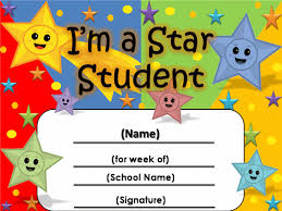 student of the week certificate 2 student of the week