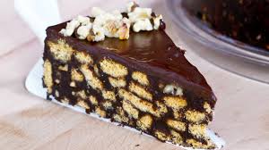 This sneaky version is made with condensed milk, so all the hard work has been done for you. No Bake Chocolate Biscuit Cake Recipe Youtube