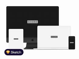 The simple, clean background and the grey colored phone model give enough prominence to your product. Free Iphone Sketch Mockups On Behance