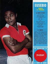 Eusebio Benfica Slb Portugal Eusebio We Are The Champions Football Icon