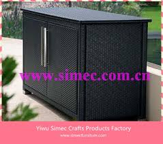 Hdpe Wicker Rattan Storage Cabinet Scsc 005 Cabinet Ac Cabinet Blackcabinet Knob Aliexpress